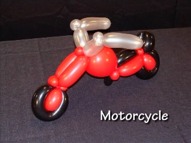 Motorcycle - Twisting Balloon Design by Tonya McNeill