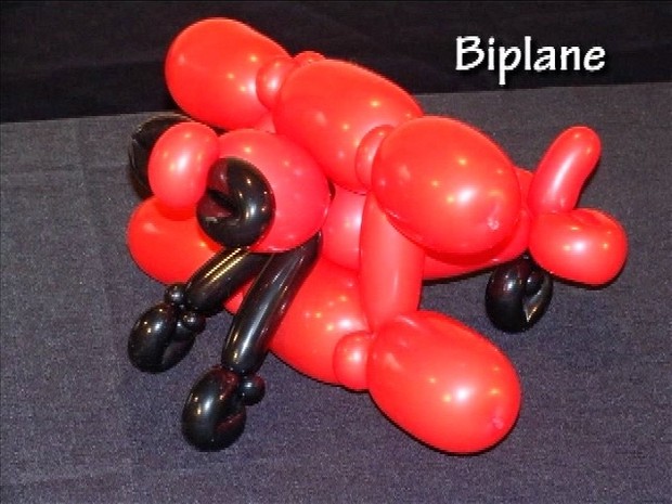 Biplane - Twisted Balloon Design by Tonya McNeill