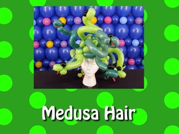 Hair of Medusa Balloon Hat by Steven Jones