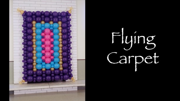 Flying Carpet Balloon Decor Recipe by Melissa Vinson