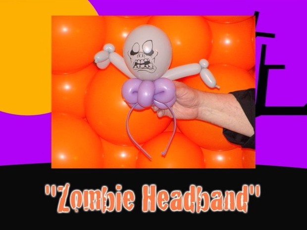 Zombie Headband Balloon Recipe by Jeff Hayes