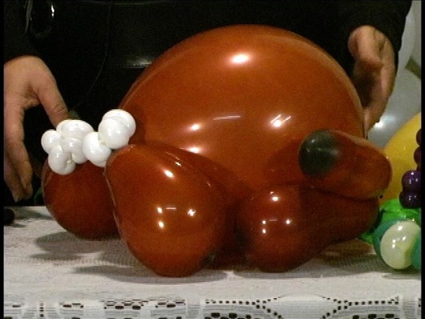 Tom Turkey 2 - Twisting Balloon Recipe by Vicky Kimble