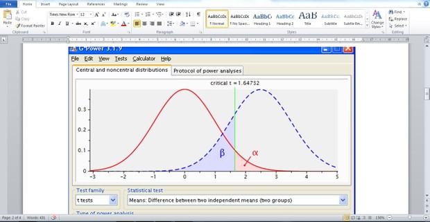 1. Calculate the sample size needed given these factors