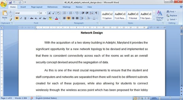 Case 3 (Cable case) Assignment