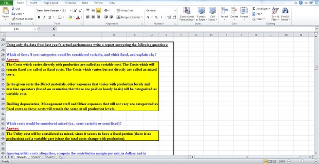 With the help of your CFO, you have put together the following preliminary budget