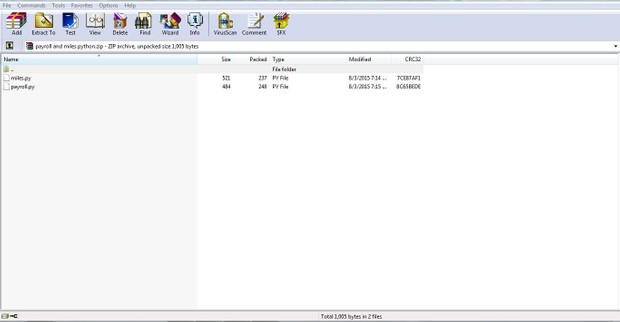 Payroll Calculation - Pyton