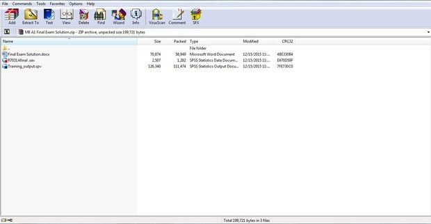 Assignment 1: Final Exam SPSS
