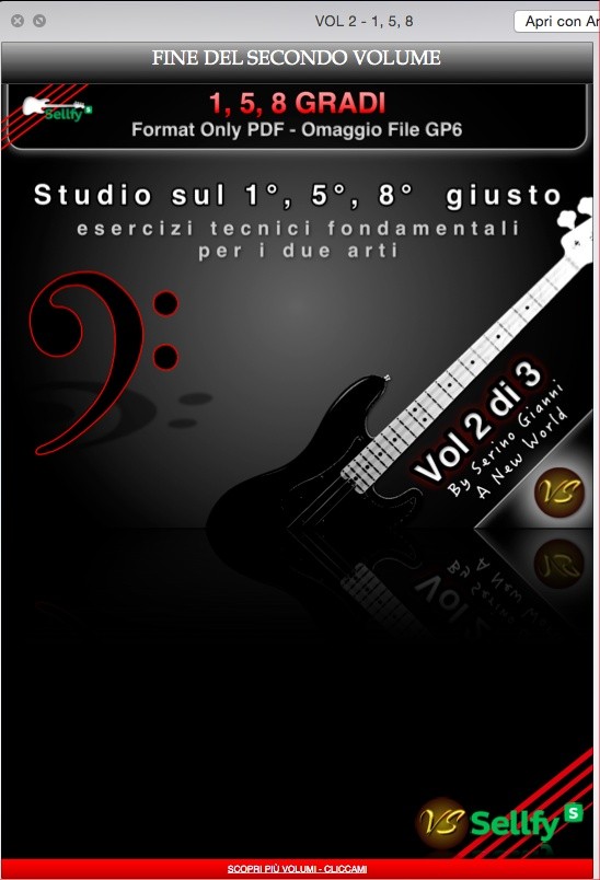 VOL 2 - 1°, 5°, 8° GRADI - FROMAT PDF HD - (IN OMAGGIO FILE GP6)