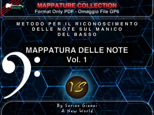 VOL 1 - MAPPATURA DELLE NOTE - FORMAT PDF (IN OMAGGIO FILE GP6)