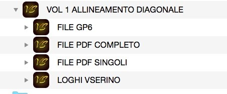 VOL 1 ALLINEAMENTO DIAGONALE