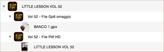 LITTLE LESSON VOL 52 - Format Pdf (in omaggio file Gp6)