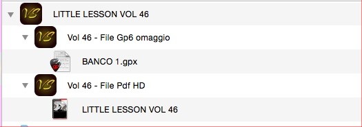 LITTLE LESSON VOL 46 - Format Pdf (in omaggio file Gp6)