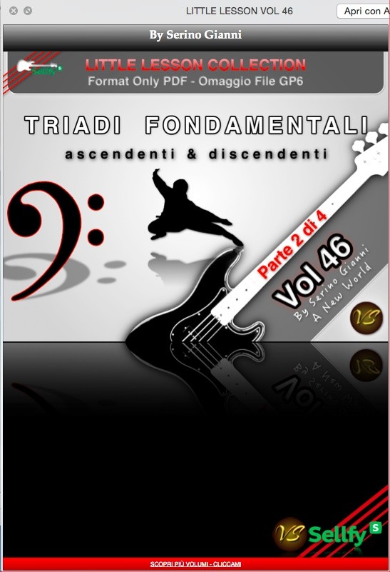 LITTLE LESSON VOL 46 - Format Pdf (in omaggio file Gp6)