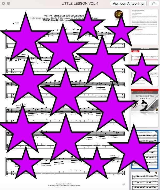 LITTLE LESSON VOL 4 - Format Pdf (in omaggio file Gp6)