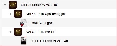 LITTLE LESSON VOL 48 - Format Pdf (in omaggio file Gp6)