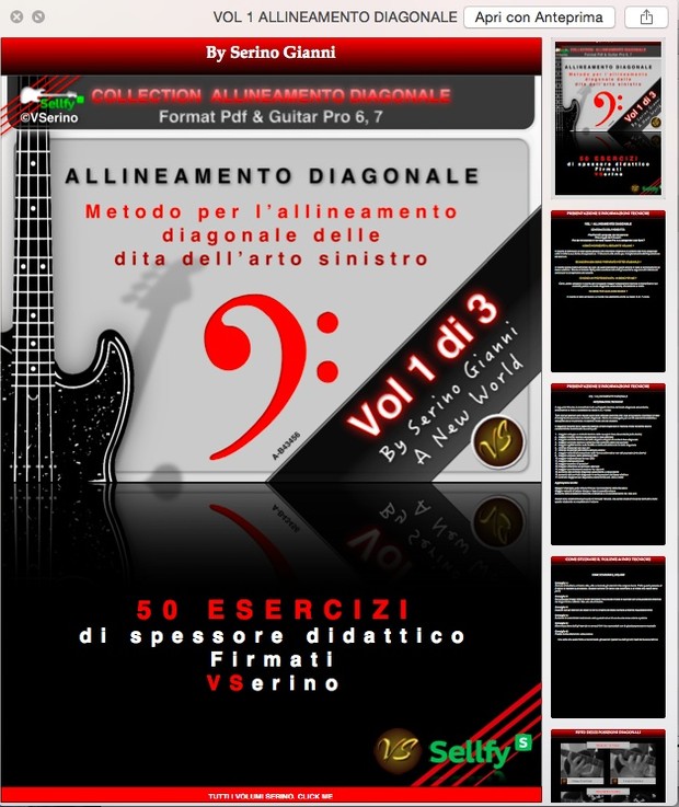 VOL 1 ALLINEAMENTO DIAGONALE