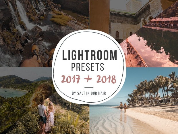 Lightroom Professional Presets 2018 + Presets 2017 - Salt in our Hair