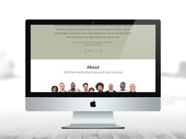 One Page Multi-Purpose WP Theme