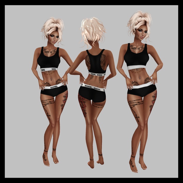 Badgirl Fitness RL Fits Sis3d meshes