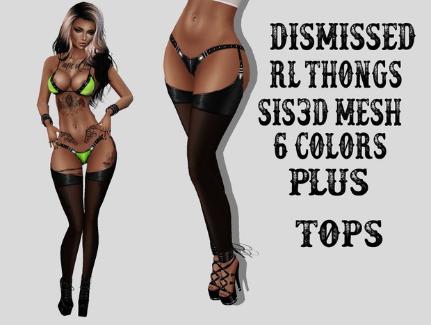 Dismissed Rl bottoms come with top in 6 colors