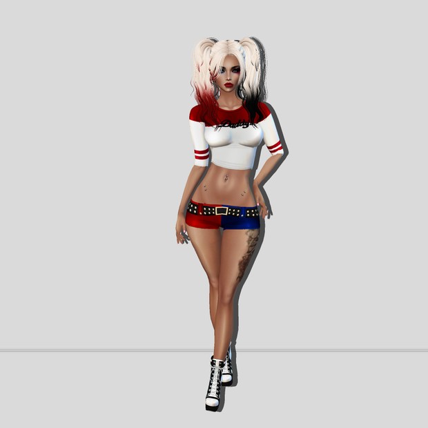 Harley Quinn Fits Sis3d Mesh
