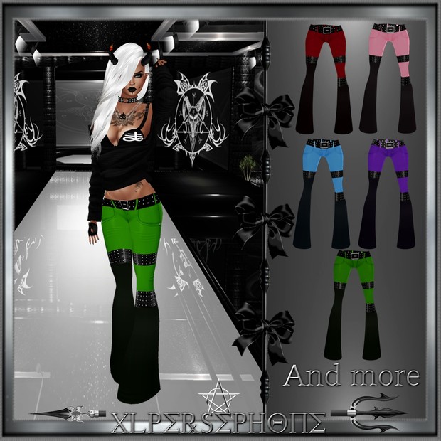 Bottom Black and color 15 color
