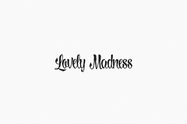 Lovely Madness - Font - Demoversion