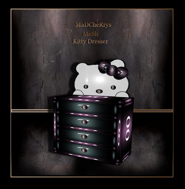 MaD Mesh kitty Dresser