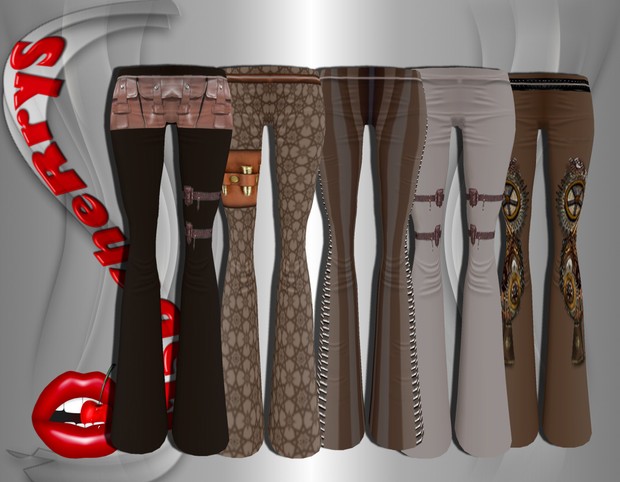 MaD 5 Bottoms (steampunk)