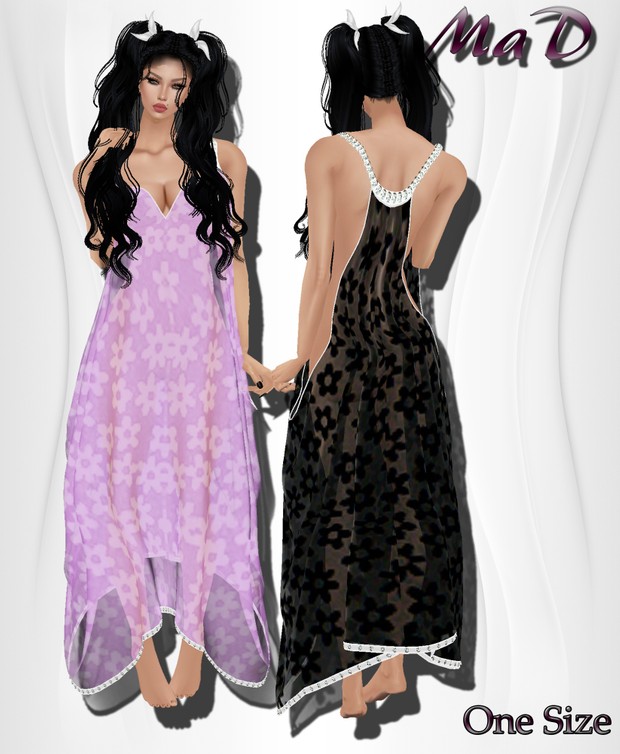 MaD Flower Drape 4 colors ONLY CATTY