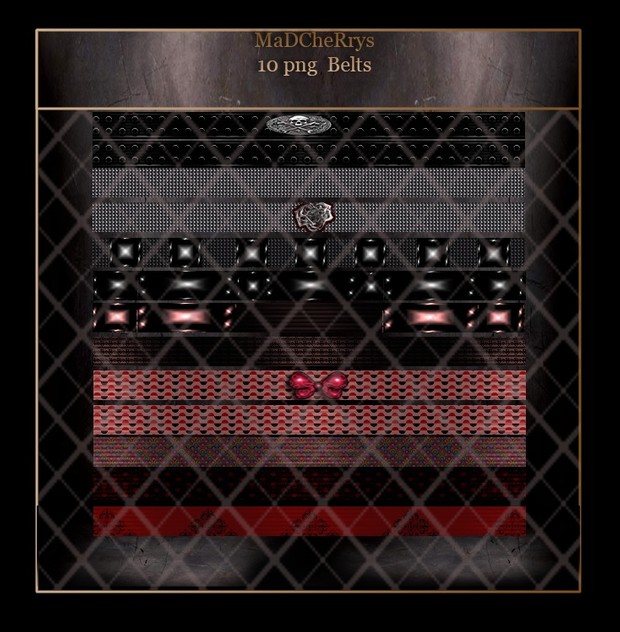 MaD 10 belts png files