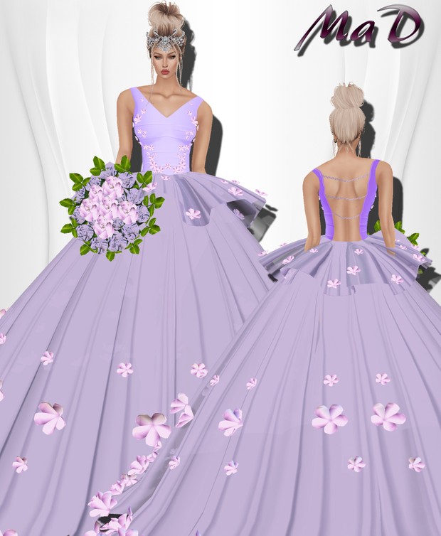 MaD Flower Purple Set ONLY CATTY