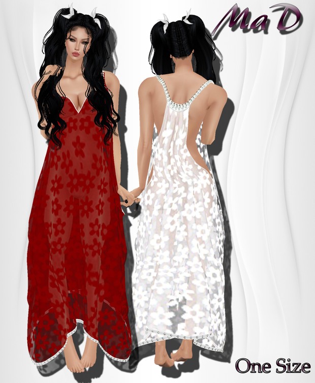 MaD Flower Drape 4 colors ONLY CATTY
