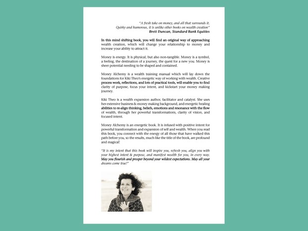 Money Alchemy e-Book (ISBN: 978-0-9946591-0-1)