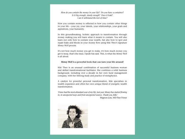 Money Well™ e-Book (ISBN: 978-0-9946591-1-8)