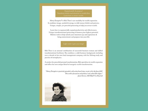 Money Energetics e-Book (ISBN: 978-0-9946592-5-5)