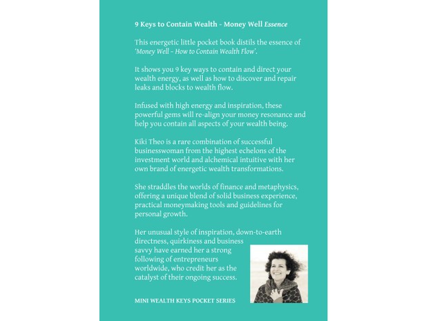 9 Keys to Contain Wealth e-Book (ISBN: 978-0-9946592-2-4)