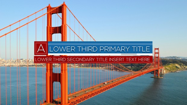 10 Clean Lower Thirds