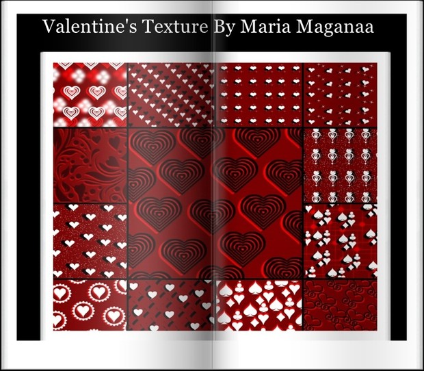 Valentine's Texture by Maria Maganaa