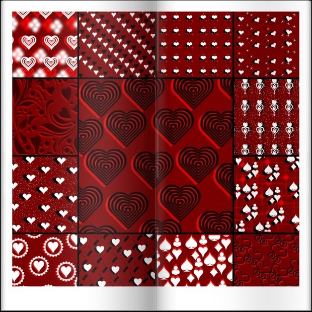 Valentine's Texture by Maria Maganaa