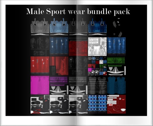 Male Sport Waer Bundle Pack