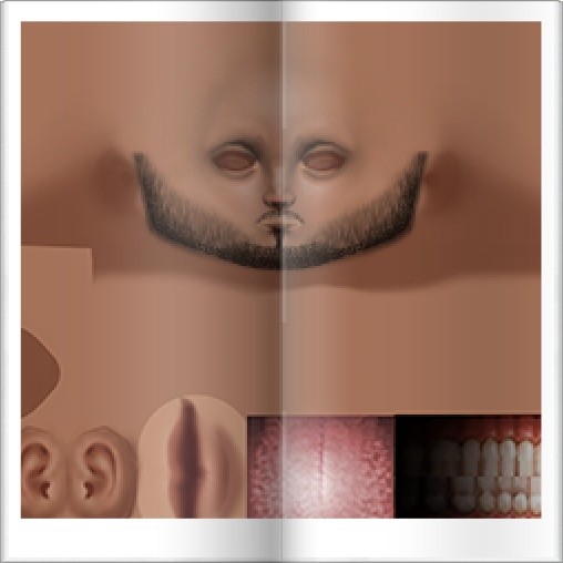Male Facial hair By maria Maganaa