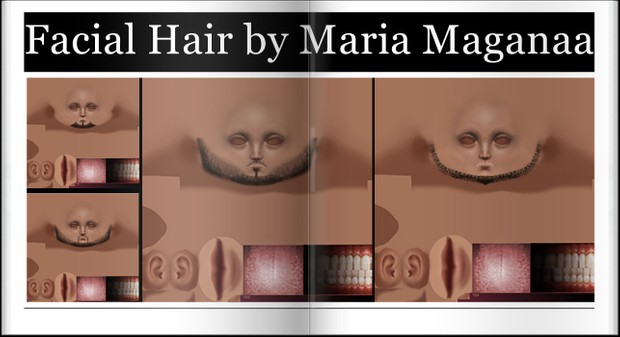 Male Facial hair By maria Maganaa