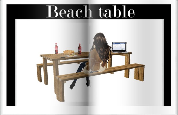 Beach table