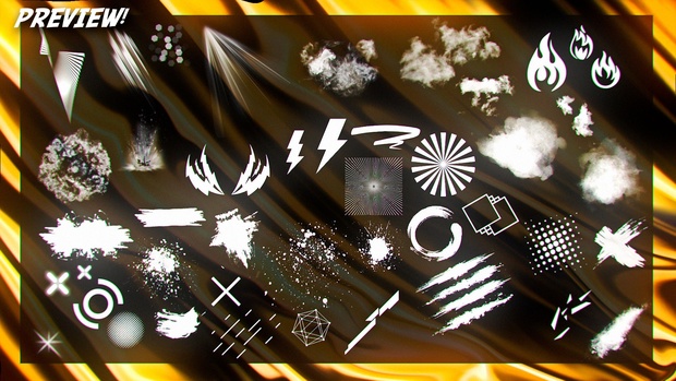 PREMIUM BRUSH PACK - Photoshop Exclusive Brushes!