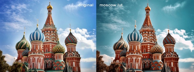 MOSCOW LUT (Teal & Orange )