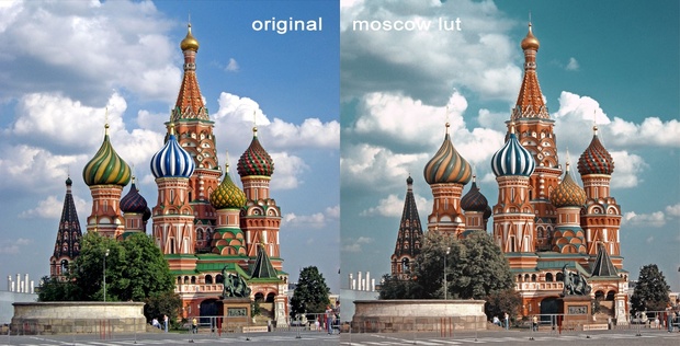 MOSCOW LUT (Teal & Orange )