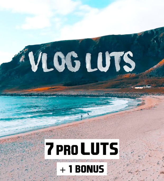 PROFESSIONAL VLOG / TRAVEL LUT PACK + Adjustment Tool (by SverreGlomnes)