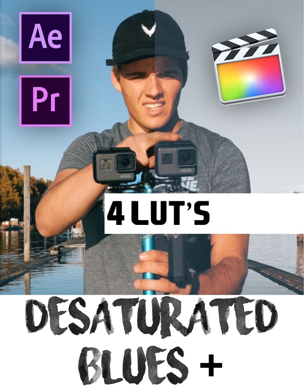 4 TRAVEL LUT’S // Desaturated Blue // SAM KOLDER INSPIRED