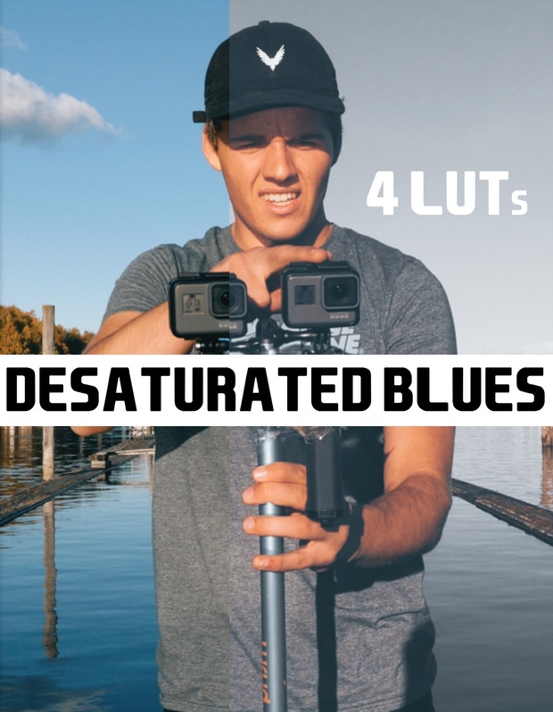 4 TRAVEL LUT’S // Desaturated Blue // SAM KOLDER INSPIRED